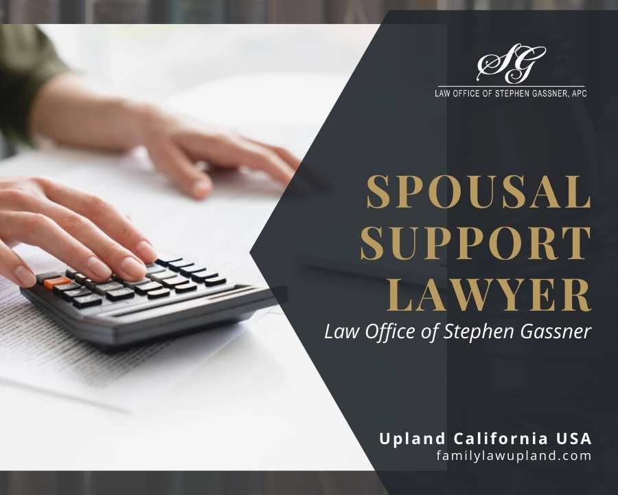spousal support modification attorney Upland CA